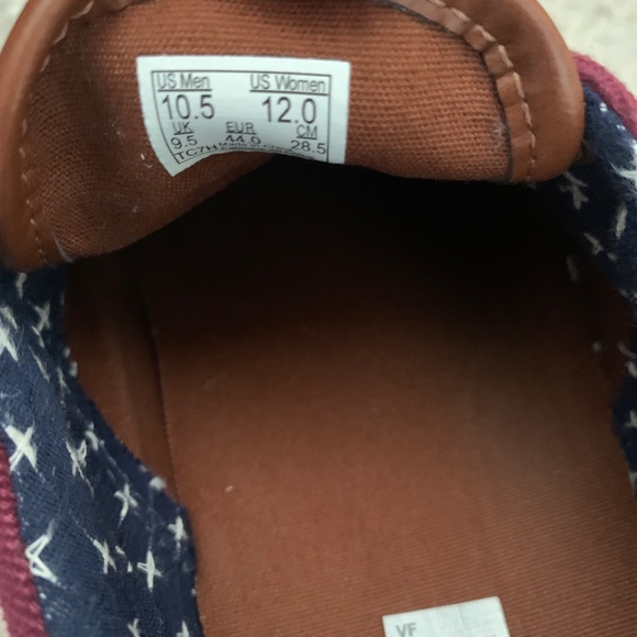 Burgundy Vans - Picture 3 of 3